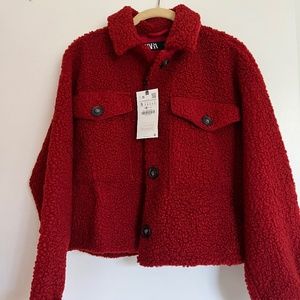 Zara Sherpa Jacket